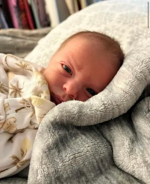 becky baby in blanket