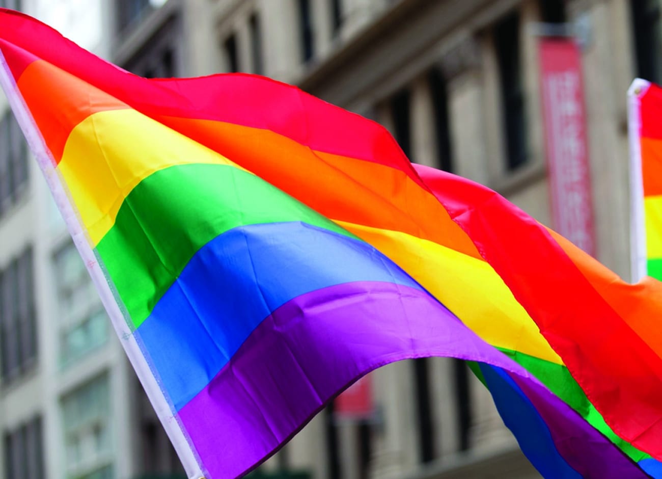 LGBTQIA+ rainbow flag